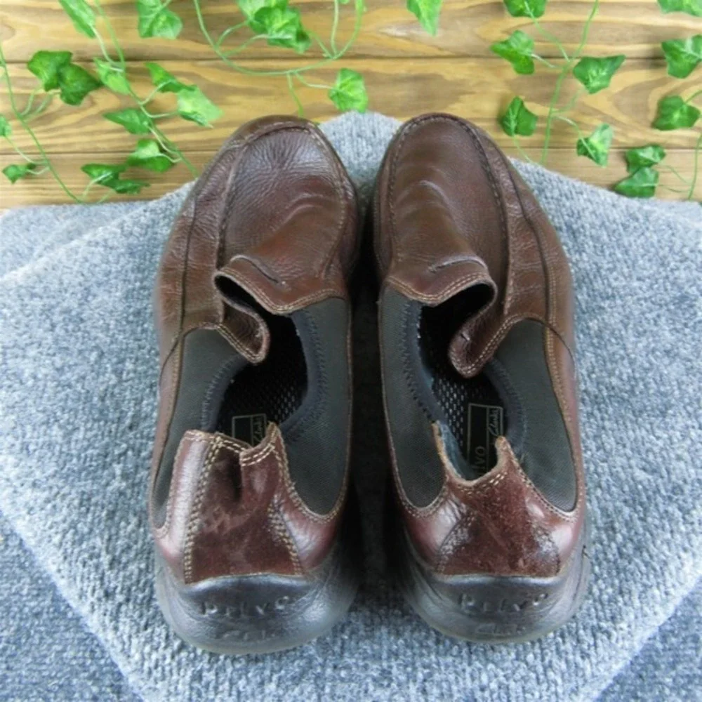 Privo Men's Clarks Loafer‎ Brown Leather Size 12 Medium  Used 2025